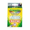 Discount 🛒 12 Packs: 24 ct. (288) Crayola® Metallic Crayons ❤️ -Crayola Shop 10612136 1 1