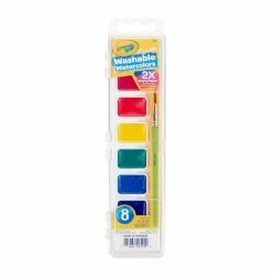 Buy ๐ฅ 12 Pack: Crayola® Washable Watercolors Set ๐