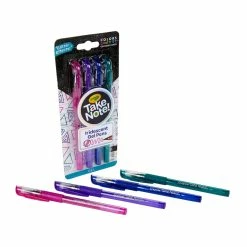 New ✔️ 12 Packs: 4 ct. (48 total) Crayola® Take Note™ Iridescent Gel Pens 😉 -Crayola Shop 10623418 3 1