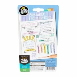 Best reviews of 🤩 Crayola® Take Note™ Pastel Erasable Highlighters, 6ct. 🤩 -Crayola Shop 10623419 5
