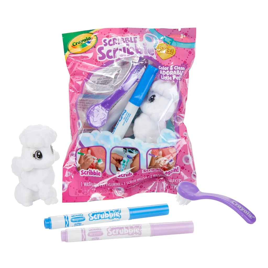 Outlet ๐ฏ 12 Pack: Assorted Crayola® Scribble Scrubbie™ Pets ๐ 4 Outlet ๐ฏ 12 Pack: Assorted Crayola® Scribble Scrubbie™ Pets ๐ - Image 3