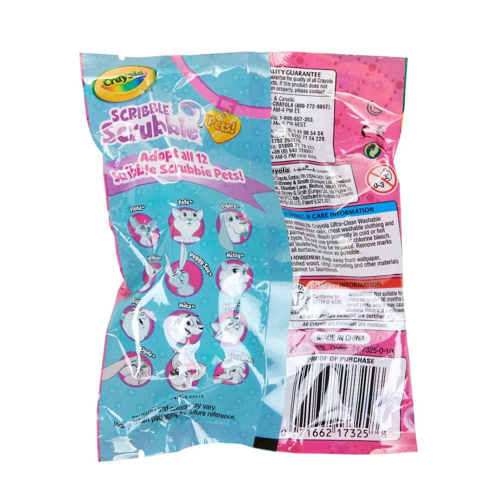 Outlet ๐ฏ 12 Pack: Assorted Crayola® Scribble Scrubbie™ Pets ๐ 17 Outlet ๐ฏ 12 Pack: Assorted Crayola® Scribble Scrubbie™ Pets ๐ - Image 16