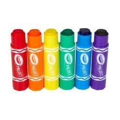Buy 😍 12 Packs: 6 ct. (72 total) Crayola® Project™ Quick-Dry Paint Sticks ✔️ -Crayola Shop 10629187 3 1
