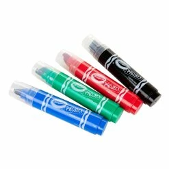 Deals 👏 12 Packs: 4 ct. (48 total) Crayola® Project™ Classic Chisel Tip XL Poster Markers 🎁 -Crayola Shop 10629188 3 1