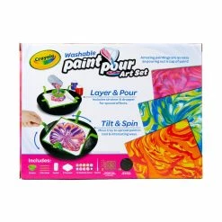 Wholesale 💯 Crayola® Neon Washable Paint Pour Art Set 👏 -Crayola Shop 10645303 5