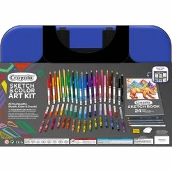 Promo 🔥 Crayola® Sketch & Color Art Kit 🔔 -Crayola Shop 10645304 3