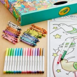 New ✔️ Crayola® Giant Coloring Page Art Set ✨ -Crayola Shop 10645305 20