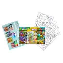 New ✔️ Crayola® Giant Coloring Page Art Set ✨ -Crayola Shop 10645305 7