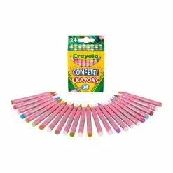 Buy ⌛ 12 Packs: 24 ct. (288 total) Crayola® Confetti Crayons 🎉 -Crayola Shop 10645306 3 1