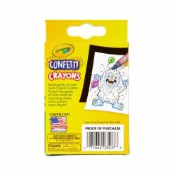 Buy ⌛ 12 Packs: 24 ct. (288 total) Crayola® Confetti Crayons 🎉 -Crayola Shop 10645306 4 1