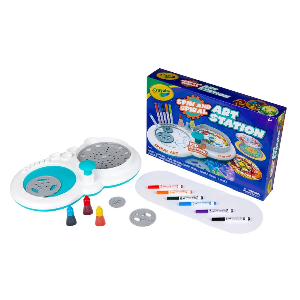 Best Pirce ⭐ 6 Pack: Crayola® Spin & Spiral Art Station 😍 6 Best Pirce ⭐ 6 Pack: Crayola® Spin & Spiral Art Station 😍 - Image 4