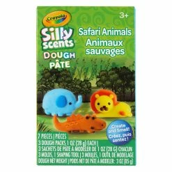 Best Pirce 😉 Crayola® Silly Scents™ Dough Safari Animals Playset 👏