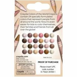 Cheap 😍 12 Packs: 24 ct. (288 total) Crayola® Colors of the World™ Skin Tone Crayons 👏 -Crayola Shop 10647156 2 1