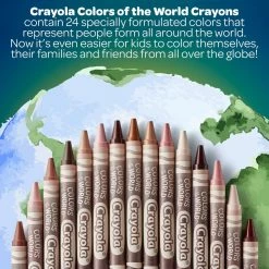 Wholesale ✨ Crayola® Colors of the World™ Skin Tone Crayons ⭐ -Crayola Shop 10647156 6