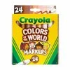 Budget 🔔 Crayola® Colors of the World Broad Line Markers, 24ct. 🛒 -Crayola Shop 10650013 1