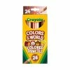 Deals 🌟 6 Packs: 24 ct. (144 total) Crayola® Colors of the World Colored Pencils ✔️ -Crayola Shop 10650014 5 1