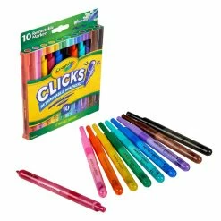 Wholesale 👏 Crayola® Clicks Retractable Markers™ ⌛
