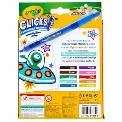 Wholesale 👏 Crayola® Clicks Retractable Markers™ ⌛ -Crayola Shop 10657468 5