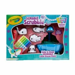 Budget 💯 Crayola® Scribble Scrubbie® Ocean Pets Lagoon ✨ -Crayola Shop 10676322 3