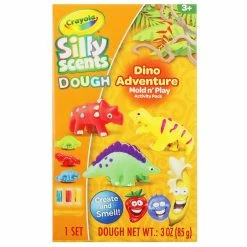 Coupon 😍 Crayola® Silly Scents™ Dino Adventure Dough Mold 'n Play Activity Pack ⌛