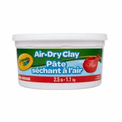 Cheapest ๐ฅฐ Crayola® 2.5lb. Red Air Dry Clay Tub ๐