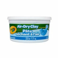 Discount 😍 Crayola® 2.5lb. Blue Air Dry Clay Tub 🛒