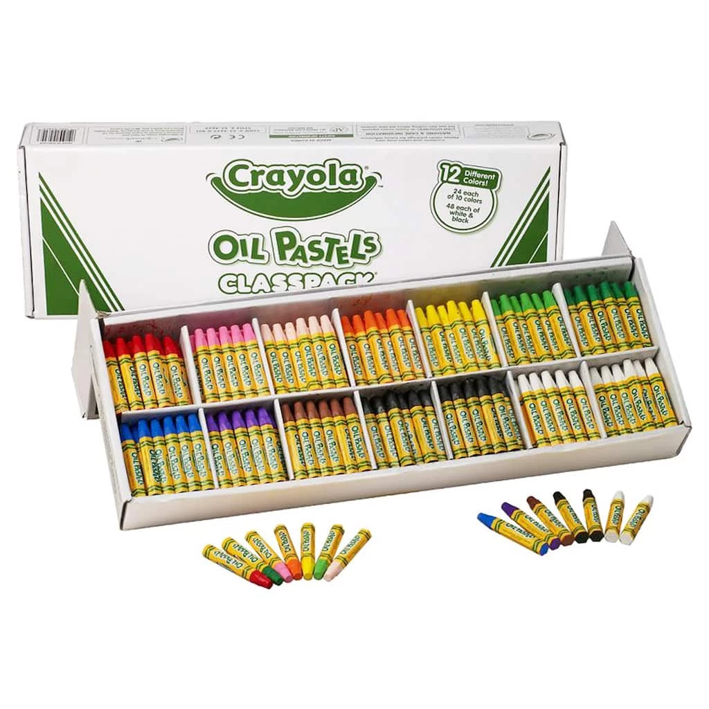 New ๐ฅฐ 6 Packs: 336 ct. (2,016 total) Crayola® Classpack® Oil Pastels ๐ 3 New ๐ฅฐ 6 Packs: 336 ct. (2,016 total) Crayola® Classpack® Oil Pastels ๐