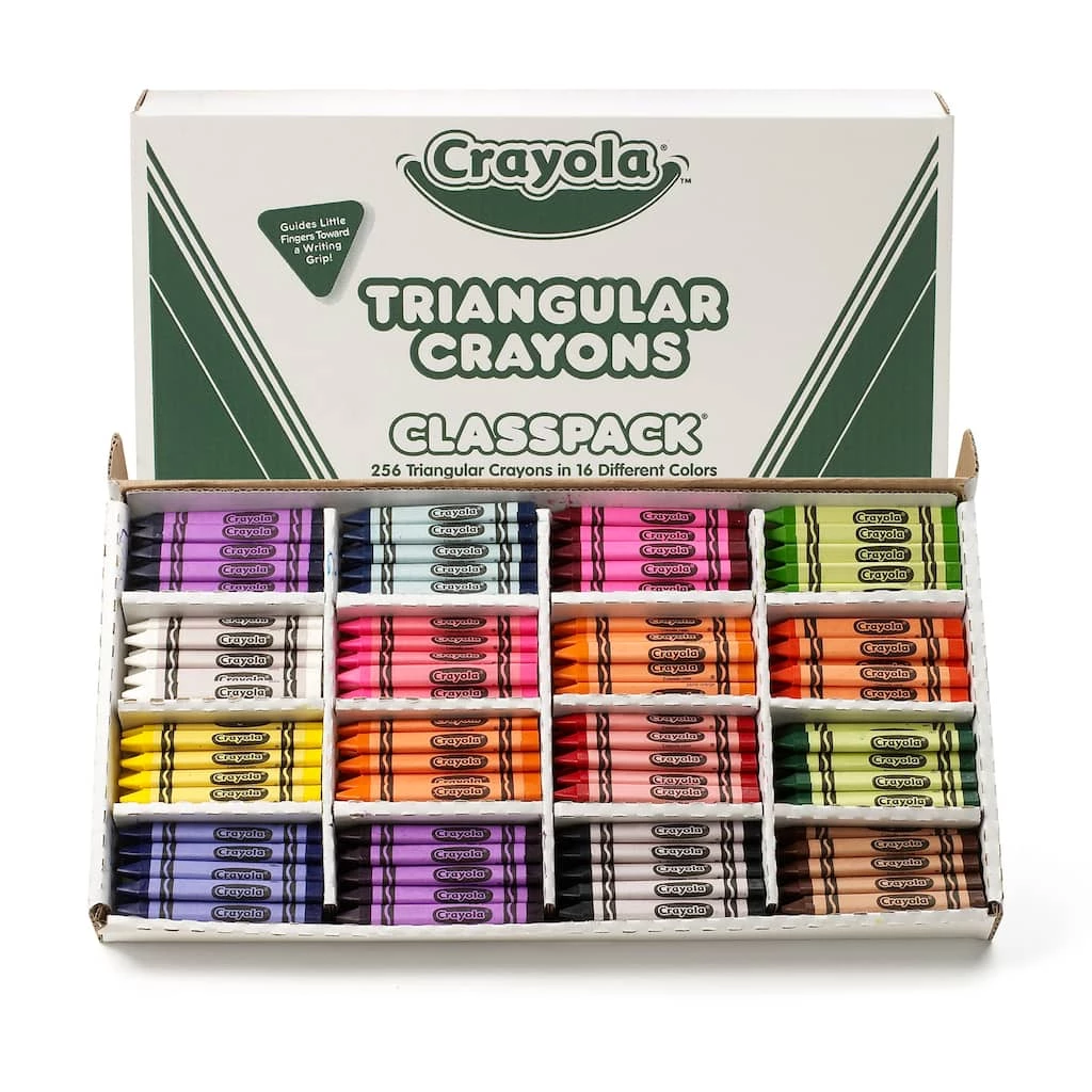 Brand new 🔥 6 Packs: 256 ct. (1,536 total) Crayola® Classpack® Triangular Crayons 🥰 4 Brand new 🔥 6 Packs: 256 ct. (1,536 total) Crayola® Classpack® Triangular Crayons 🥰 - Image 2