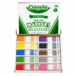 Best reviews of ๐ฅฐ 6 Packs: 200 ct. (1,200 total) Crayola® Classpack® Fine Line Markers ๐