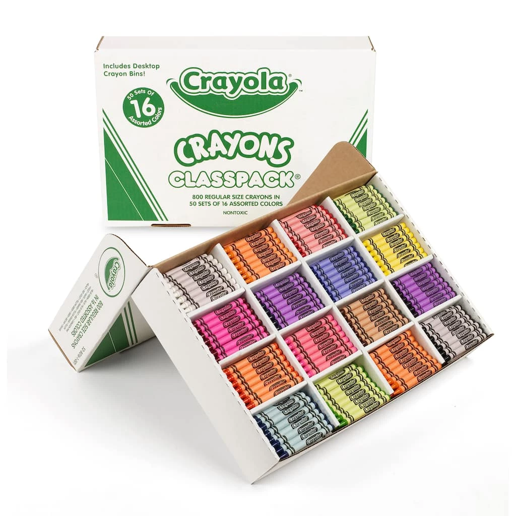Flash Sale 🥰 6 Packs: 800 ct. (4,800 total) Crayola® Crayon 16 Color Classpack® 😀 4 Flash Sale 🥰 6 Packs: 800 ct. (4,800 total) Crayola® Crayon 16 Color Classpack® 😀 - Image 2