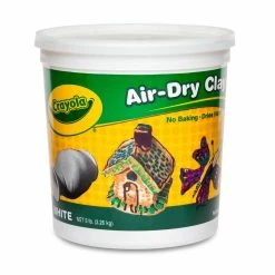 Promo 🥰 12 Pack: Crayola® 5lb. White Air-Dry Clay 😍