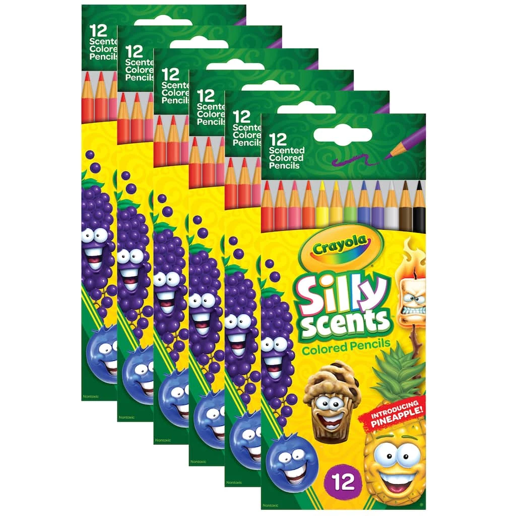 Wholesale 😉 4 Packs: 6 Packs 12 ct. (288 total) Crayola® Silly Scents™ Sweet Scents Colored Pencils 🤩 3 Wholesale 😉 4 Packs: 6 Packs 12 ct. (288 total) Crayola® Silly Scents™ Sweet Scents Colored Pencils 🤩