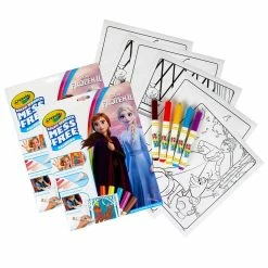 Best deal โจ 9 Packs: 2 ct. (18 total) Crayola® Color Wonder® Frozen 2 Mess Free Coloring Pad & Markers โ