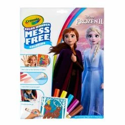 Coupon 🔔 Crayola Frozen 2 Color Wonder Mess Free Coloring Pad & Markers, 2ct. 😍 -Crayola Shop D239326S 2