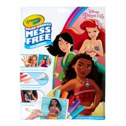 Cheap 😍 9 Packs: 2 ct. (18 total) Crayola® Color Wonder® Disney Princess Mess Free Coloring Pad & Markers 🧨 -Crayola Shop D239330S 2 1