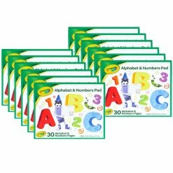Cheapest 🔥 Crayola® Alphabet & Numbers Pads, 12ct. ⌛
