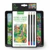 New 🧨 Crayola® Signature 24 Blend & Shade Colored Pencils ⌛ -Crayola Shop D288731S 1