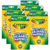 Budget 🔔 Crayola® Ultra-Clean Classic Colors Fine Line Markers, 6 Packs of 10 🎁 -Crayola Shop D288857S 1
