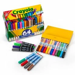 Wholesale ๐งจ 6 Packs: 64 ct. (384 total) Crayola® Washable Broad Line Markers ๐ 9 Wholesale ๐งจ 6 Packs: 64 ct. (384 total) Crayola® Washable Broad Line Markers ๐ -Crayola Shop D288872S 4 1