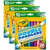 Brand new 😉 Crayola® Dual-Ended Washable Double Doodlers Markers, 3 Packs of 10 🤩 -Crayola Shop D288878S 1