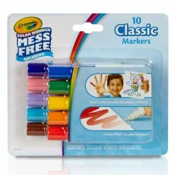 Coupon 💯 Crayola® Color Wonder Mess Free Classic Mini Markers, 3 Packs of 10 ❤️ -Crayola Shop D288893S 2
