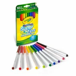 Deals 😍 Crayola® Washable Super Tips Markers, 12 Packs of 10 ✨ -Crayola Shop D288901S 2
