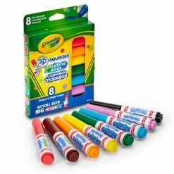 Buy ✨ Crayola® Pip Squeaks Washable Coloring Book Markers, 12 Packs of 8 💯 -Crayola Shop D288908S 2
