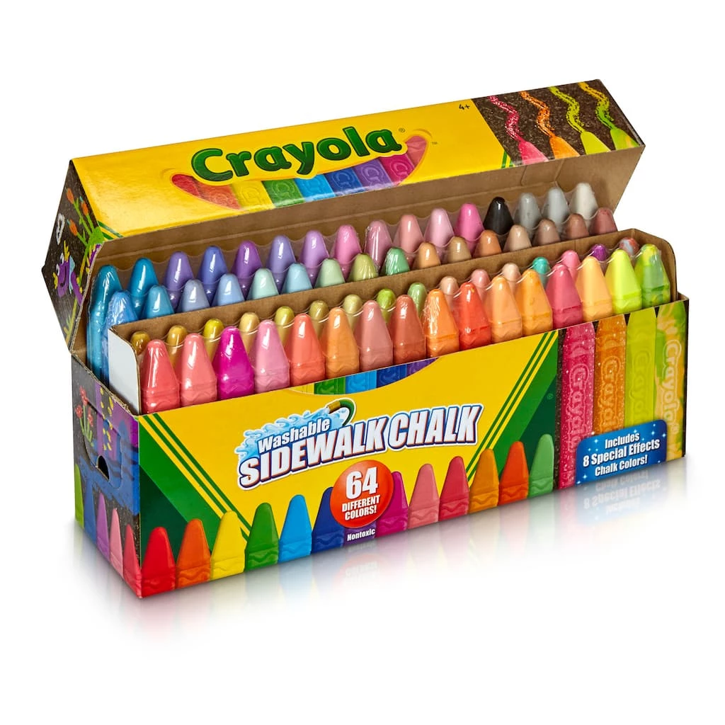 Cheap 👏 6 Packs: 64 ct. (144 total) Crayola® Ultimate Washable Sidewalk Chalk Set ❤️ 5 Cheap 👏 6 Packs: 64 ct. (144 total) Crayola® Ultimate Washable Sidewalk Chalk Set ❤️ - Image 3