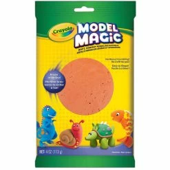 Best Sale 🤩 4 Packs: 6 ct. (24 total) Crayola® Model Magic® 4oz. Terra Cotta Modeling Compound 🌟 -Crayola Shop D300220S 2