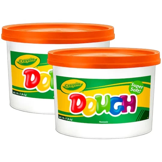 New 🎉 Crayola® 3lb. Super Soft Modeling Dough Bucket, 2ct. 🤩 4 New 🎉 Crayola® 3lb. Super Soft Modeling Dough Bucket, 2ct. 🤩 - Image 4