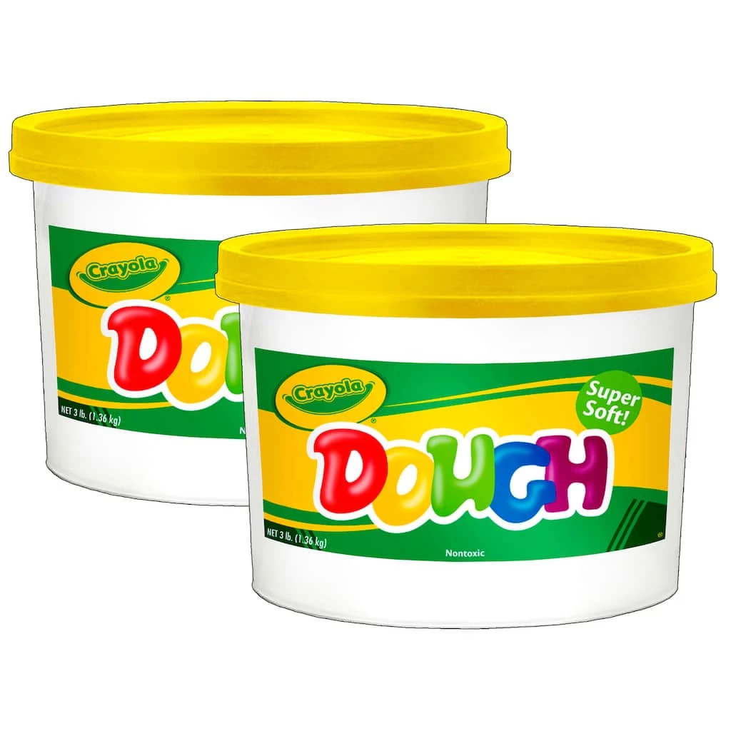 New 🎉 Crayola® 3lb. Super Soft Modeling Dough Bucket, 2ct. 🤩 1 New 🎉 Crayola® 3lb. Super Soft Modeling Dough Bucket, 2ct. 🤩
