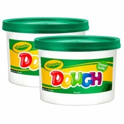 Flash Sale 🌟 6 Packs: 2 ct. (12 total) Crayola® 3lb. Super Soft Modeling Dough Bucket 😉 -Crayola Shop D303874S 1 1