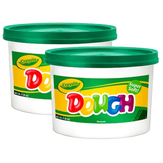 New 🎉 Crayola® 3lb. Super Soft Modeling Dough Bucket, 2ct. 🤩 6 New 🎉 Crayola® 3lb. Super Soft Modeling Dough Bucket, 2ct. 🤩 - Image 6