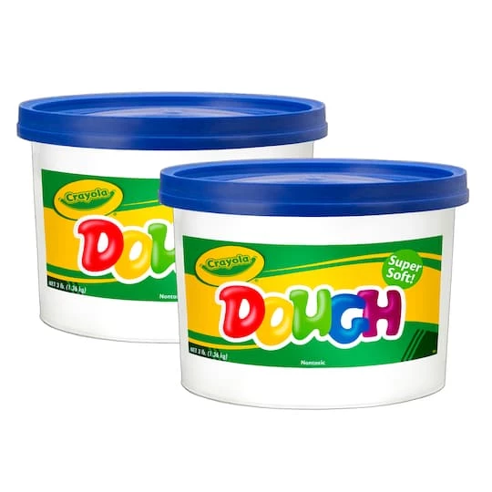 New 🎉 Crayola® 3lb. Super Soft Modeling Dough Bucket, 2ct. 🤩 5 New 🎉 Crayola® 3lb. Super Soft Modeling Dough Bucket, 2ct. 🤩 - Image 5